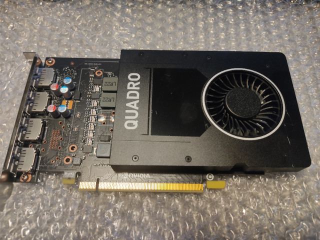 Nvidia Quadro P2200 5GB GDDR5X GPU Graphics Card in System Components in City of Toronto - Image 2