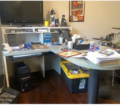 Commercial Grade Corner Desk – Sturdy – Free, View more