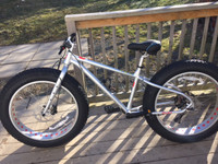 Men's OMW Fat bike (M)  One yr old.  Great condition.