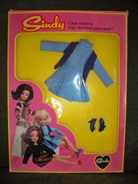 70s Sindy Doll "Cielo" Outfit, By: Florido S.A.-Madrid, Spain)