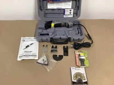 Multi tasking tool Cutting, Scraping, Sanding, Remove Grout, flush cut Drywall, etc Great Condition....