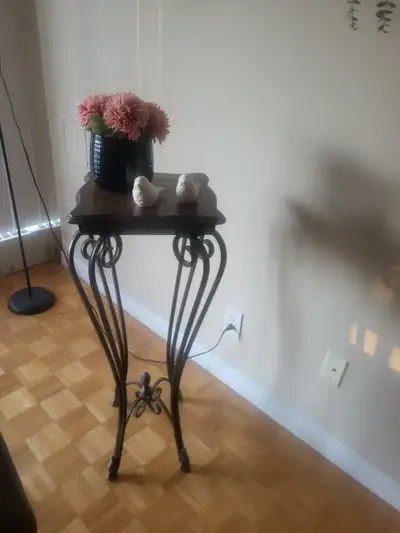 Tall table sturdy ,  good condition one for 20.00,or 2 for 35.00, View more