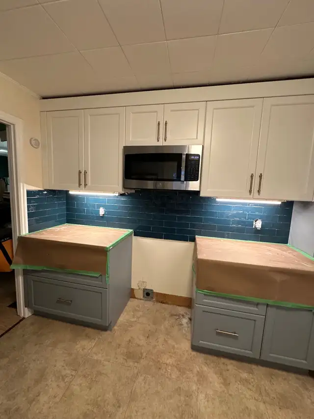 Backsplash installation 589175801628610565