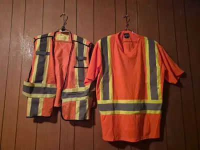 High vis shirt and vest, View more