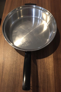 Stainless Steel Fry Pan /  Dome Cover & Egg Poacher 