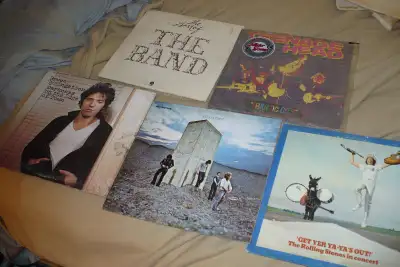 bruce springsteen darkness on the edge of town $25 the who who's next-SOLD the stones get yer ya-yas...