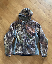 Men’s small Nomad fleece lined camo hunting jacket