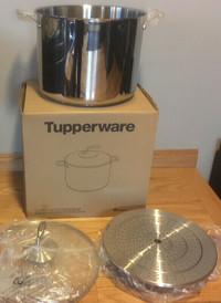 Tupperware Chef Series Stainless Steel Stockpot 20qt/19L