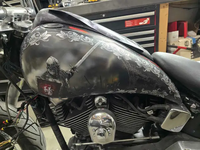 Custom Harley Softail in Street, Cruisers & Choppers in Edmonton - Image 11