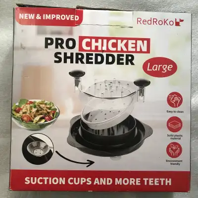 New RedRoKo Pro Chicken Shedder with 9” Stainless Steel Tong, View more