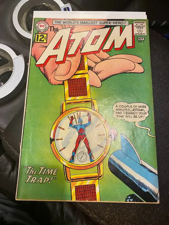 DC COMICS THE ATOM #3 1962 vg63793712046849120