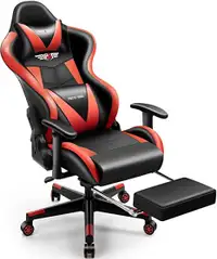 BRAND NEW GAMING CHAIR WITH FOOTREST/ MARKHAM 