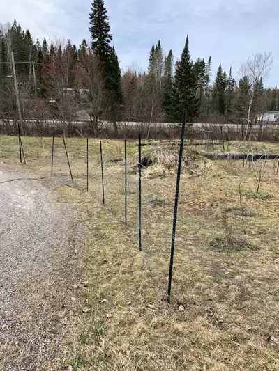 Clôture pouvant servir comme enclos ou jardin /contre tous prédateurs ! ### Conditions: Doit être dé...