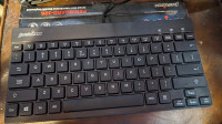 Mini backlit wired keyboard
