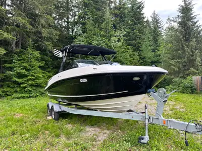2018 Bayliner VR6 200 Hp V6 Mercrusier 175 Hours Mercury VesselView Bluetooth Scanner Raymarine Drag...