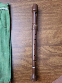 Aulos Recorder with cloth case