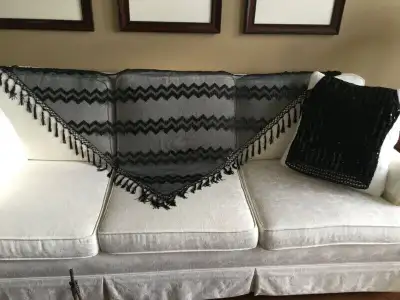 2 Sets of Women's Dressy Tops + Matching Shawls/Scarves (medium), View more