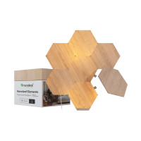 NEW SEALED Nanoleaf Elements (Wood Look) 7 Panels Starter Kit