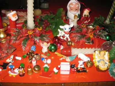 PETITES DÉCORATIONS NOËL ANCIENNES - VINTAGE, View more