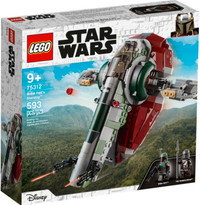 New LEGO Star Wars Boba Fett's Starship 75312 Building Kit