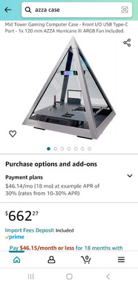 Pyramid computer case 
