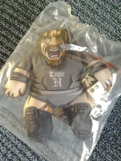 WWE TRIPLE H STUFFED ACTION FIGURE DOLL, View more