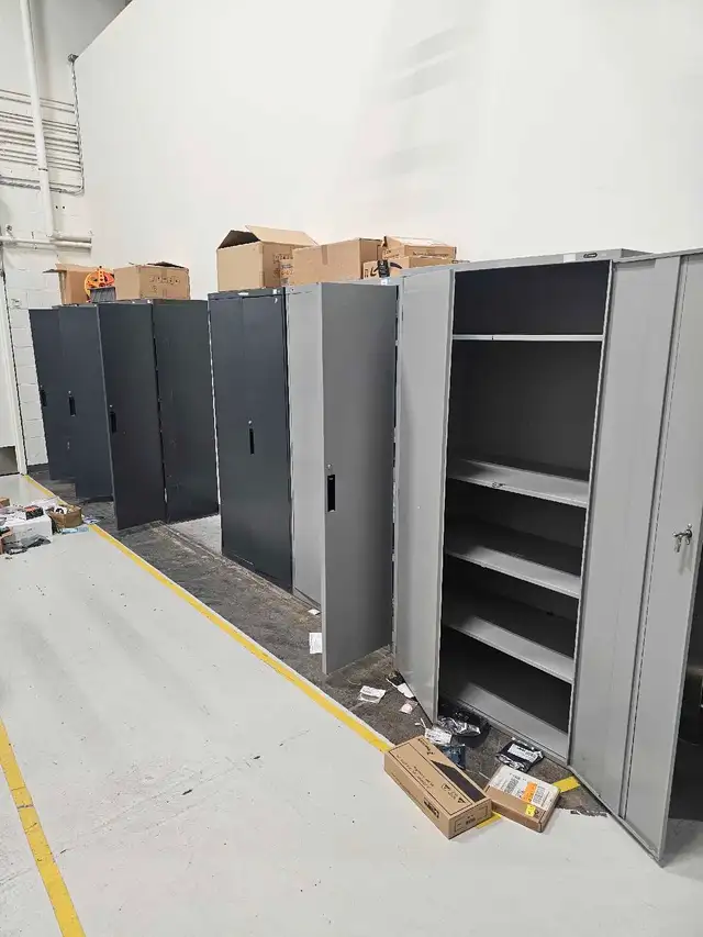 50 METAL STORAGE/UTILITY CABINETS - DELIVERY AVAILABLE-62866661111937121