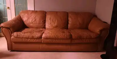 Leather Couch, View more