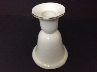 Noritake Porcelain Candleholder Silver Rim floral Replacements