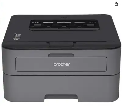 Brother HL-L2320D Monochrome Laser Printer with Duplex Printing, View more