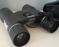 Bushnell 13-1632 PowerView 16x 32 FRP Compact Binoculars - black