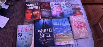 Danielle Steel, Sandra Brown, Harlan Coben, View more