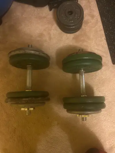 adjustable metal Dumbells 5lbs-60lbs, View more