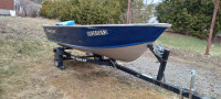 Boat, motor and trailer package