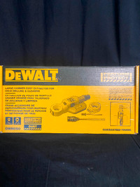 New in Box Dewalt Large Hammer Dust Extractor