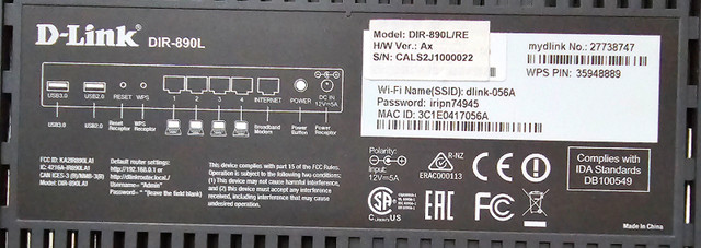 D-Link AC3200 3200Mbps 4-Port Tri Band Wi-Fi Router (DIR-890L/R) dans Réseaux  à Laval/Rive Nord - Image 2