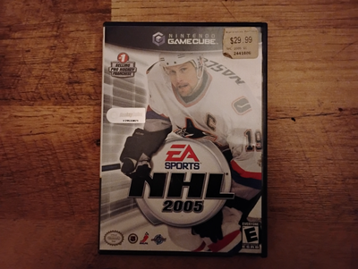 Nintendo Gamecube NHL 2005 Hockey Video Game CIB Text: 438-376-8335