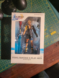 CIB - Final Fantasy X Play Arts Tidus Action Figure  No. 01