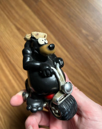 Bear on motorcycle Figure 