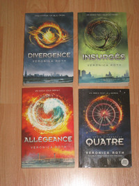 Veronika Roth - Divergence tomes 1-2-3-4 Seulement 15$