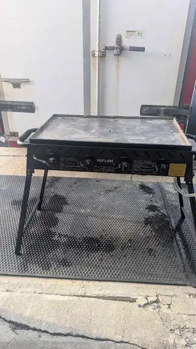 propane 4 burner grill griddle , View more