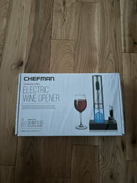 Brand New Chefman Electric Wine Opener