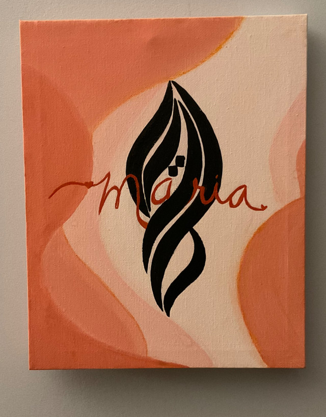 Hand painted canvas art in Arts & Collectibles in Kitchener / Waterloo