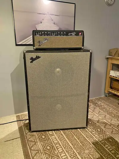 Fender Bassman 1965 + Cab fender 2*15'', View more