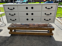 REFURBISHED 9-DRAWER DRESSER- FREE DELIVERY IN LONDON/ST THOMAS