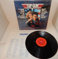 TOP GUN Vinyl LP 1986 Orig. w/ Insert NM/NM