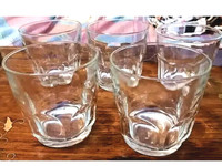 5 ARCOROC FRANCE WHISKY GLASSES SET OF 5