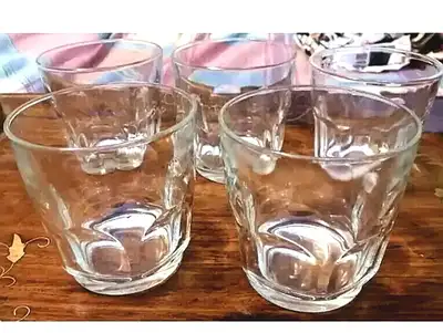 5 ARCOROC FRANCE WHISKY GLASSES SET OF 5, View more