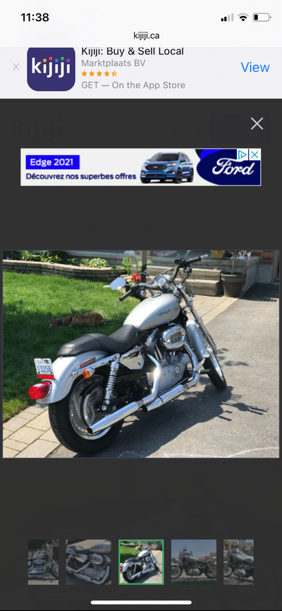 2006 Harley Davidson custom sportster 883 Mint mint condition Low km. 9500 km Sharp looking bike Run...