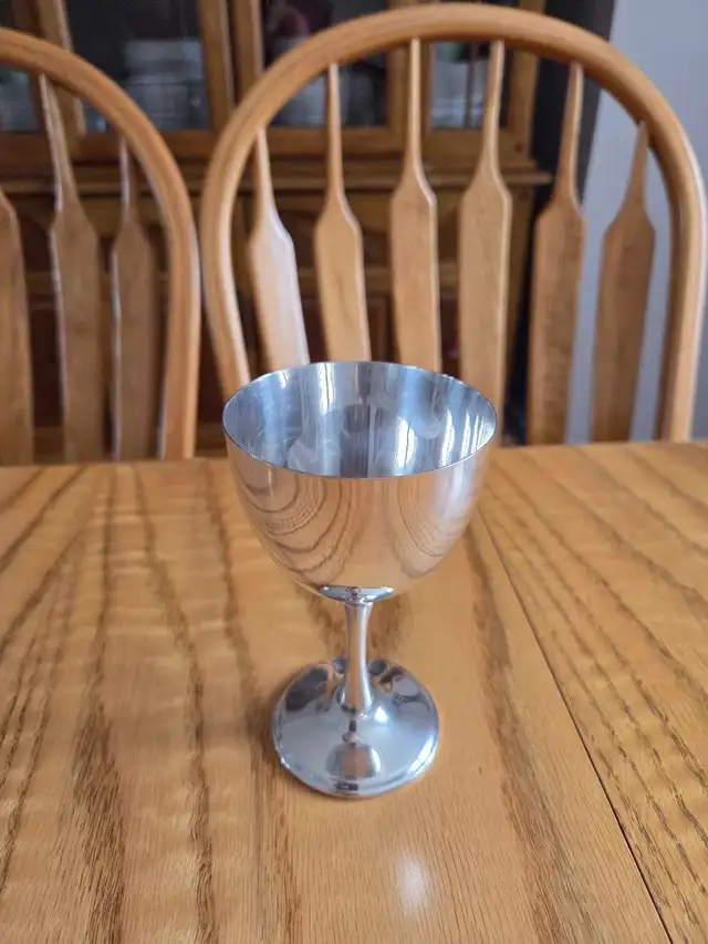 King's Plate silver wine goblets65131827273729121